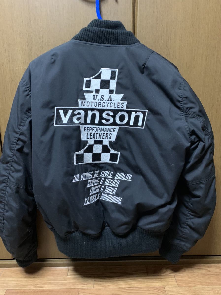 バンソン　vanson バイクジャケットMサイズ