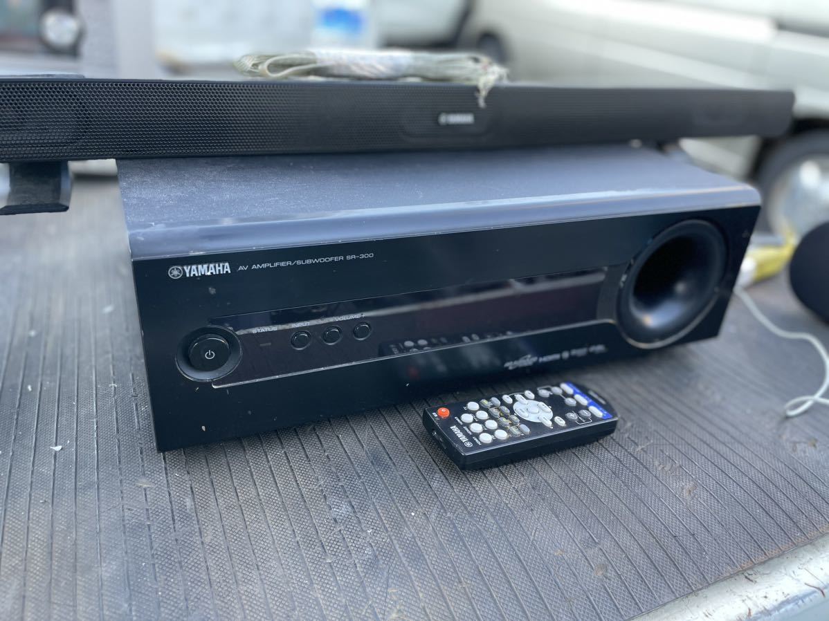 YAMAHA AVアンプ シアターサウンド.スピーカーシステムセット アンクアン