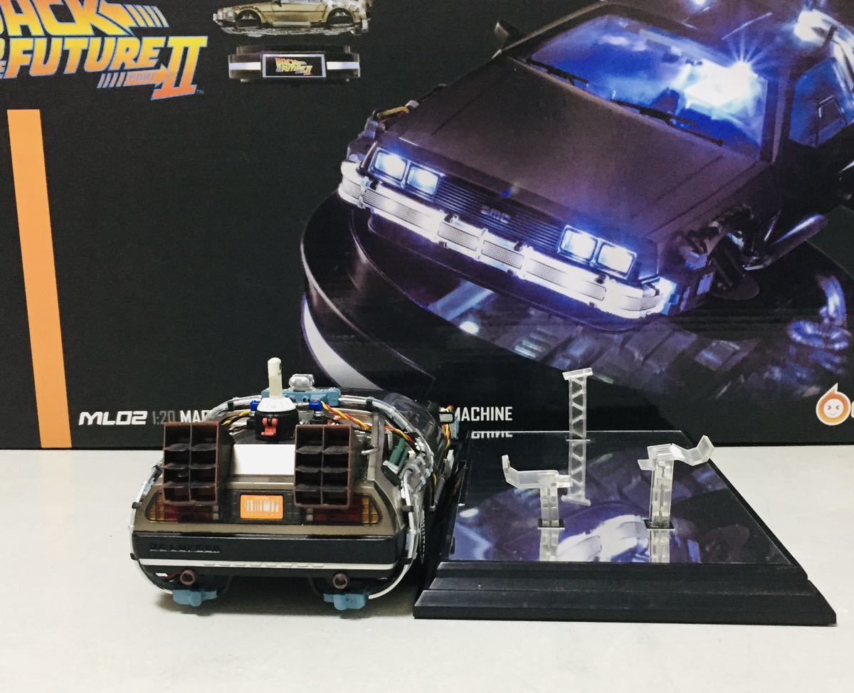 動作確認済】 kids logic 1/20 BACK TO THE FUTURE II MAGNETIC