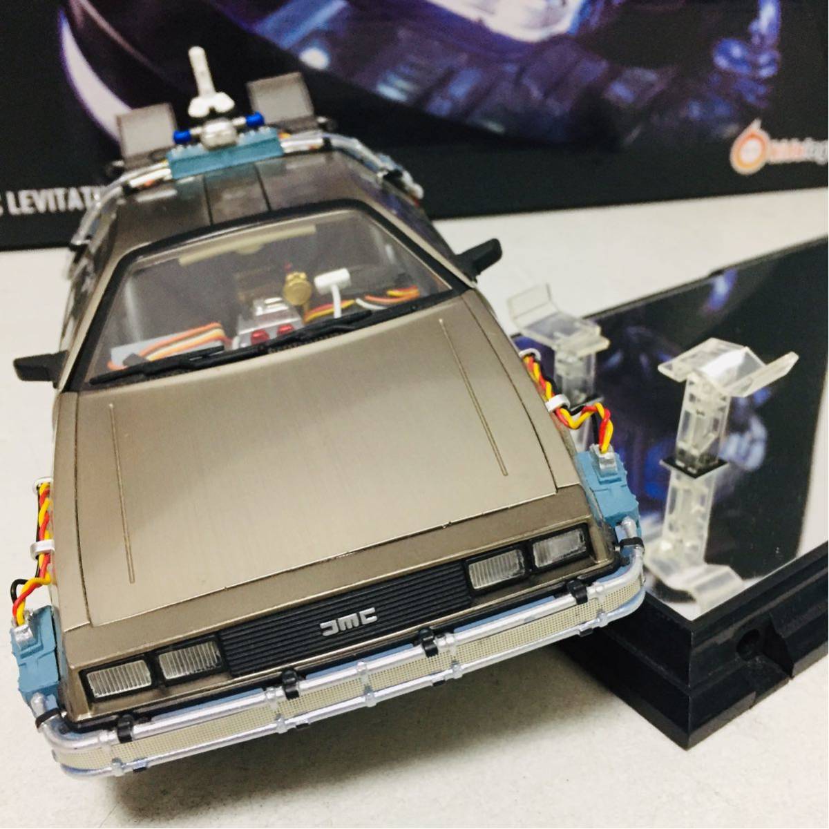 動作確認済】 kids logic 1/20 BACK TO THE FUTURE II MAGNETIC