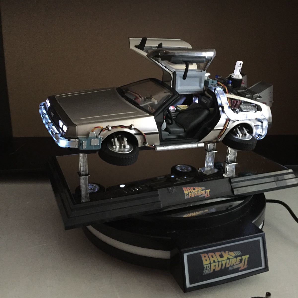 動作確認済】 kids logic 1/20 BACK TO THE FUTURE II MAGNETIC