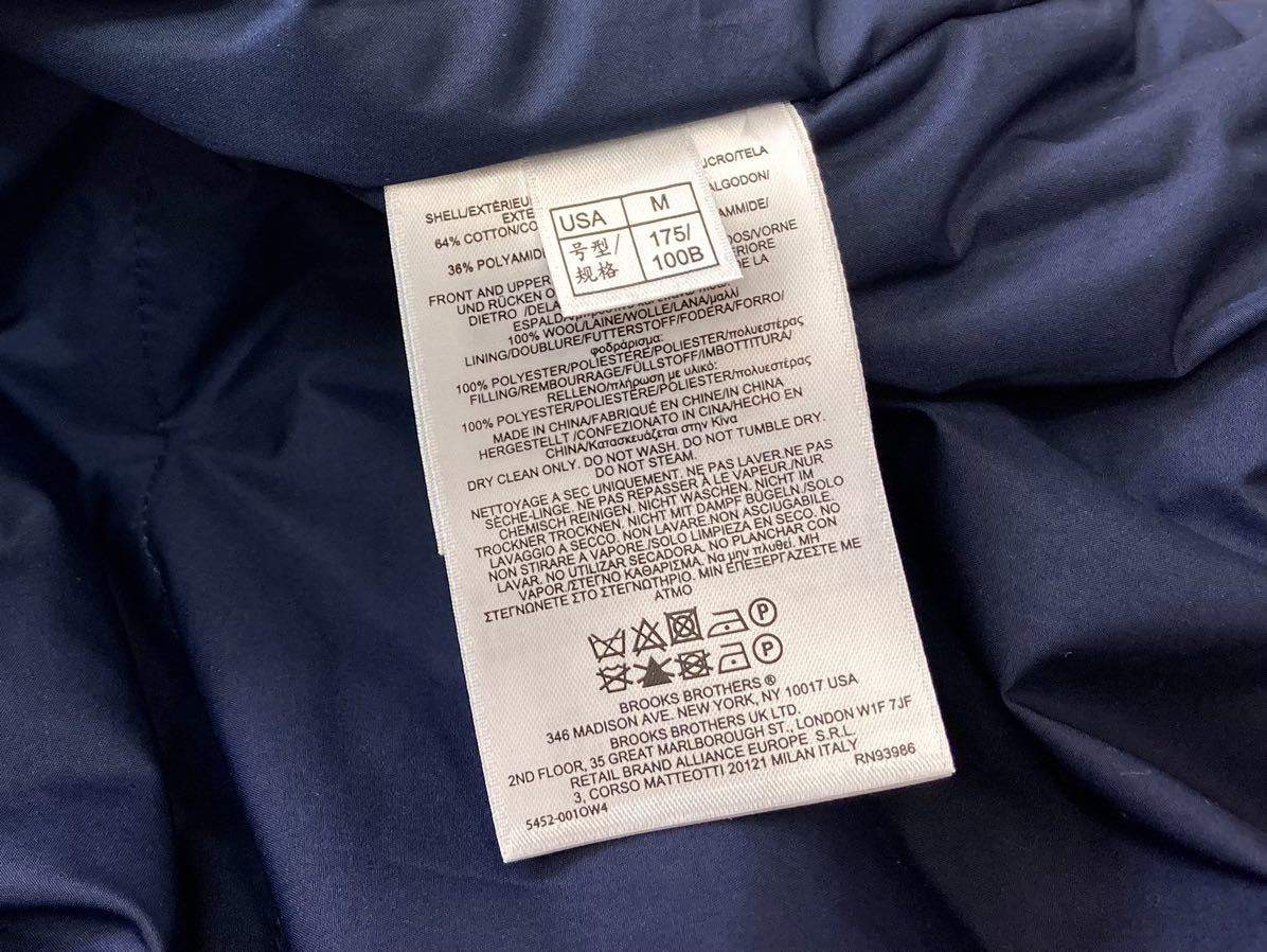 極美品 Brooks Brothers Red Fleece Pコート ネイビー