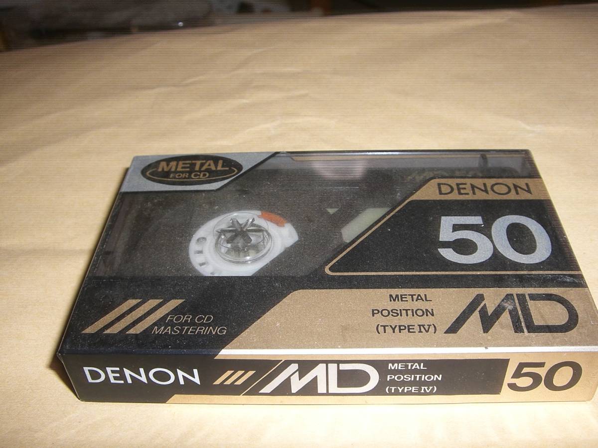 - Denon Cassette Blank Type Tape Metal IV US Ultra Ferric DENON HD-M – for Min