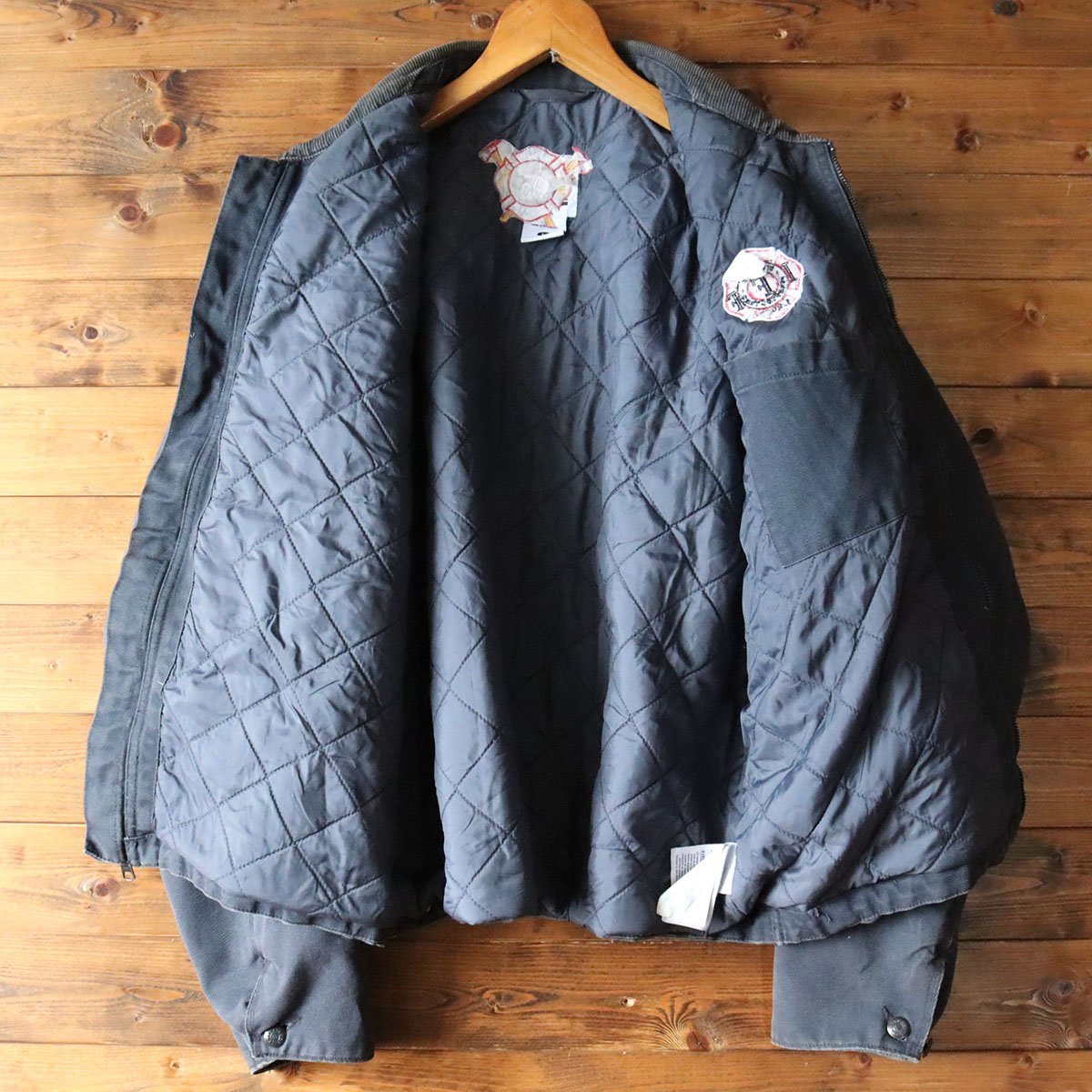 ○4/S9.6-5 SOREL ダックジャケット ワークジャケット メンズ L グレー