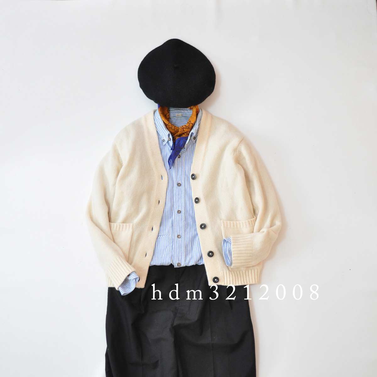 MHL マーガレットハウエル WOOL Vネック カーディガン 【公式通販】