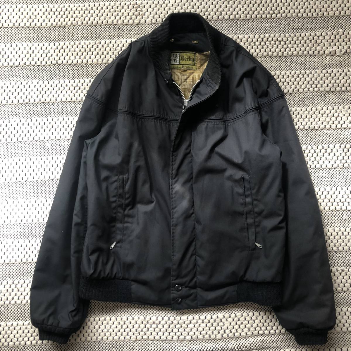 ダービージャケット◇Derby of San Francisco◇36◇S◇黒◇ブラック 