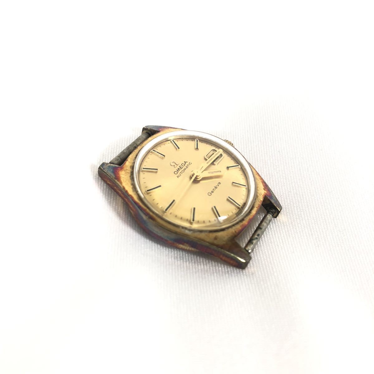 ジャンク 動作品 OMEGA Geneve オメガ ジェネーブ 自動巻き レディース