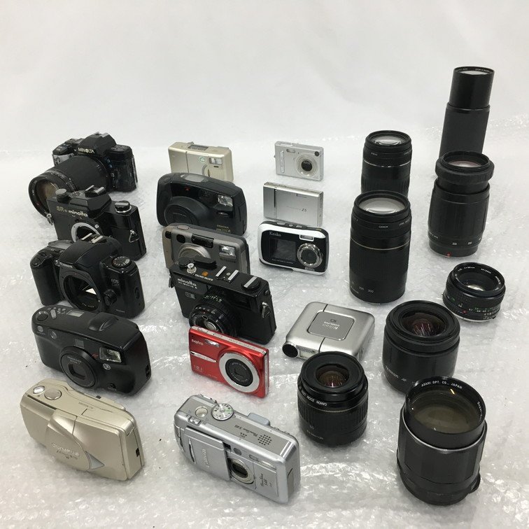 MAMIYA CONTAX OLYMPUS フィルムカメラ ジャンク　まとめ №216 ジャンク扱いのコンパクトフィルムカメラは使える？使えない