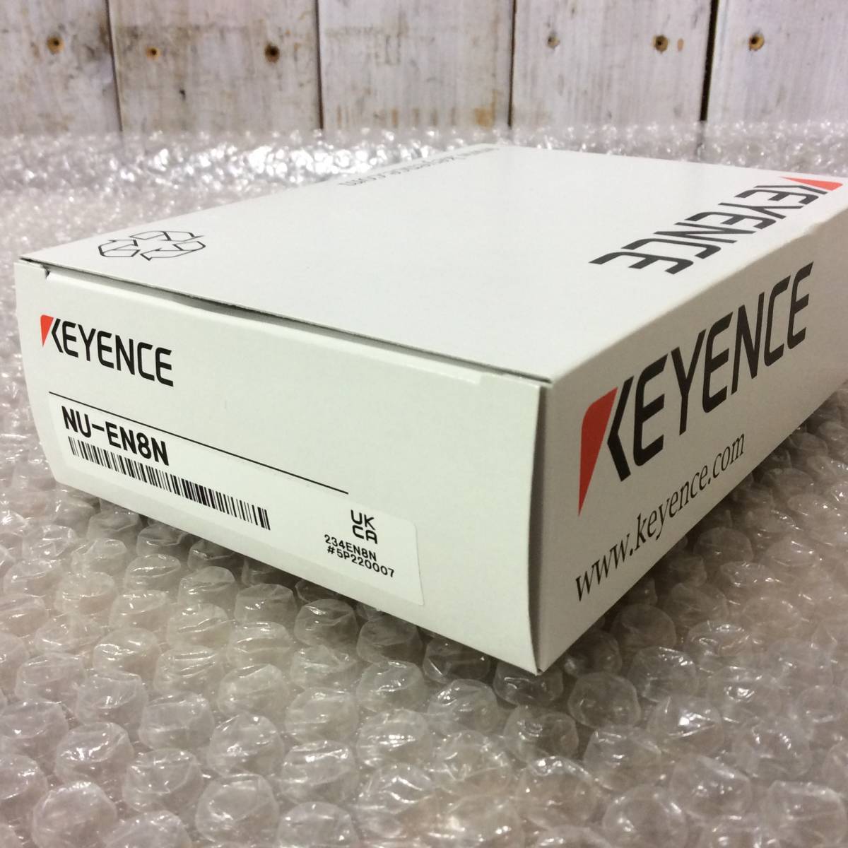 ●【AH-8413】★送料無料★ 未使用品 KEYENCE キーエンス e-CON入力ユニット NU-EN8N【レターパックプラス発送】