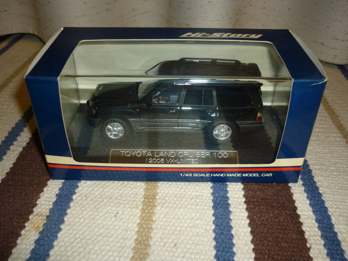 ハイストーリー 1/43 トヨタ ランドクルーザー 100 (2005 VX-LIMITED