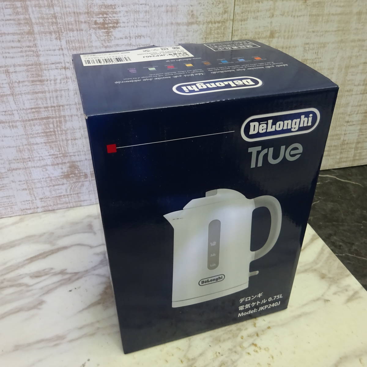 新品◇De'Longhi ｜デロンギ 電気ケトル 0.75L 電気ケトル デロンギ De