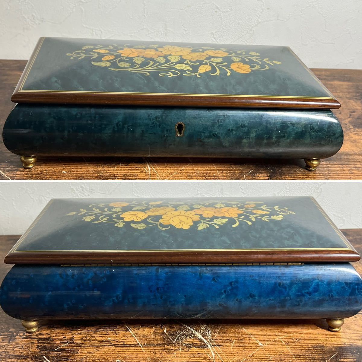 リージュ　Reuge Edelweiss オルゴール No.4287　即購入OK REUGE MUSIC (リュージュミュージック) オルゴール エーデルワイス No