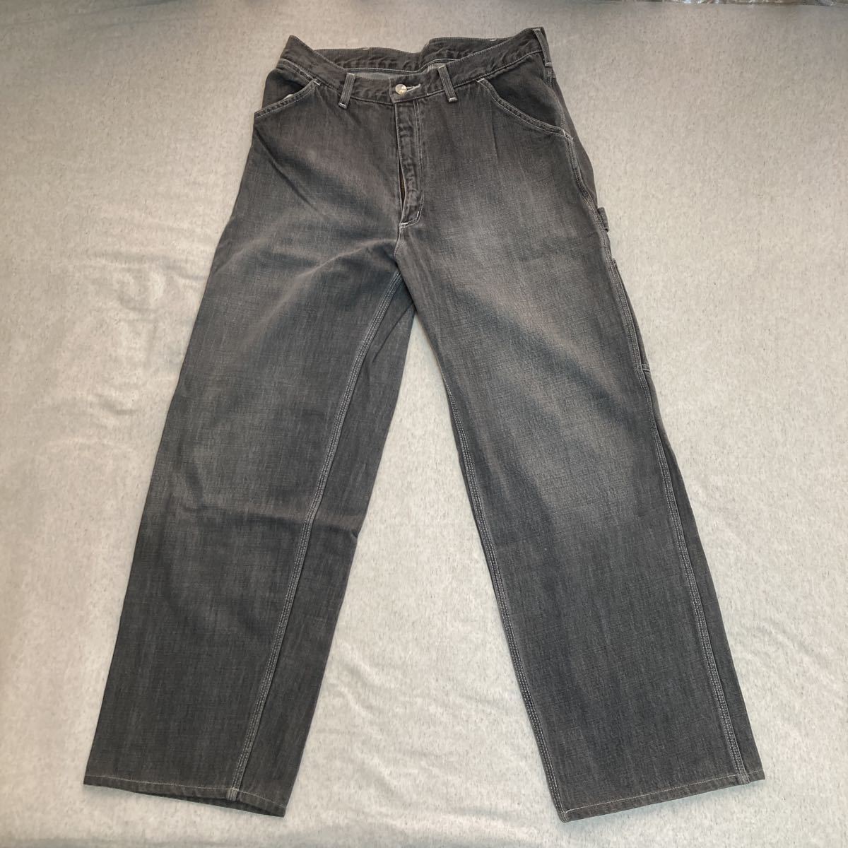 安い，定番 carhartt カーハート ペインターパンツ グレー ウエスト34インチ デニムパンツ ワークパンツ カーゴパンツ デニム ベイカーパンツ(ボトムス)｜売買されたオークション情報、yahooの商品情報を 男性用