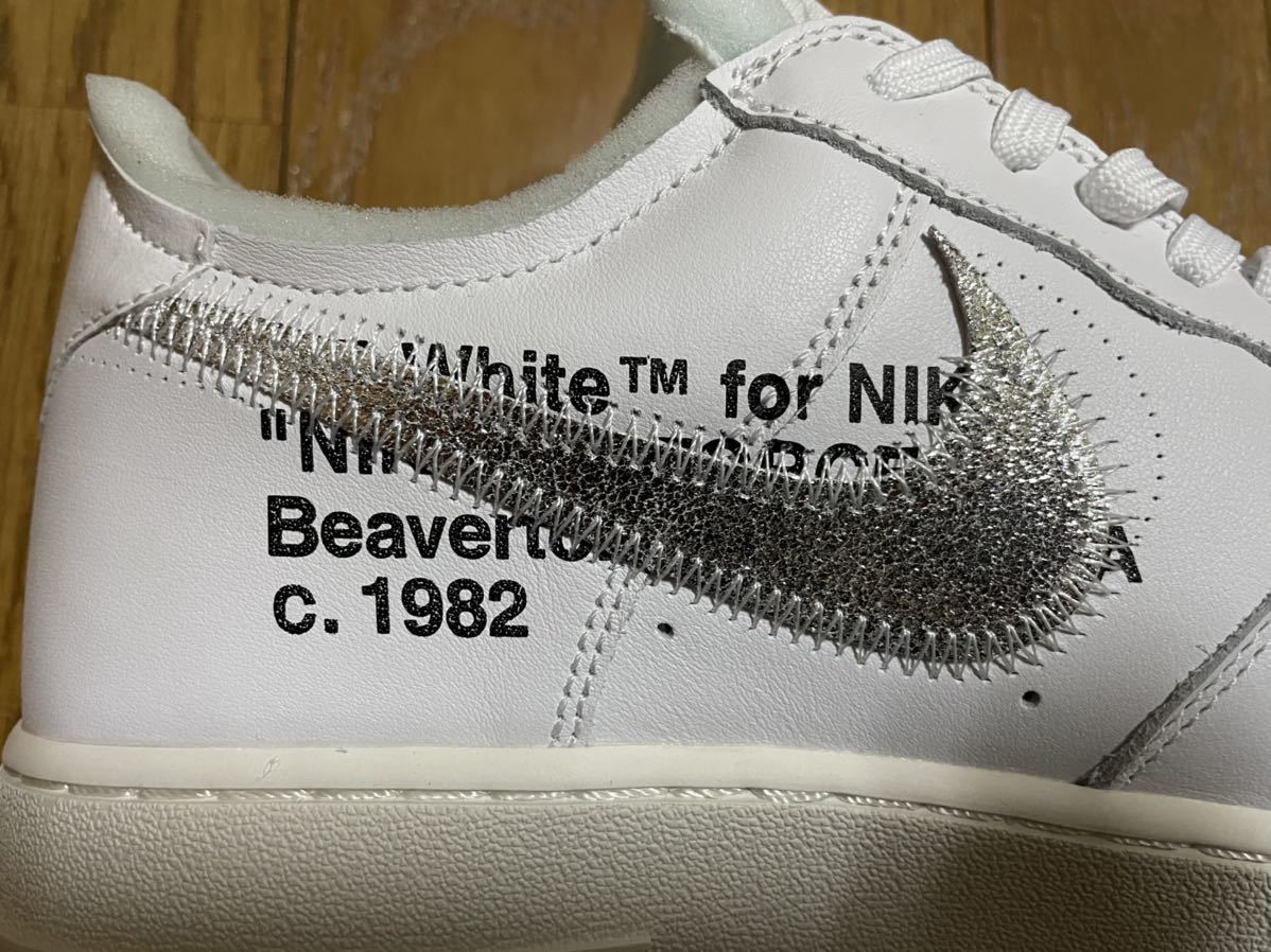Complexcon限定 NIKE AIR FORCE 1 07 OFF WHITE US9 27cm エアフォース