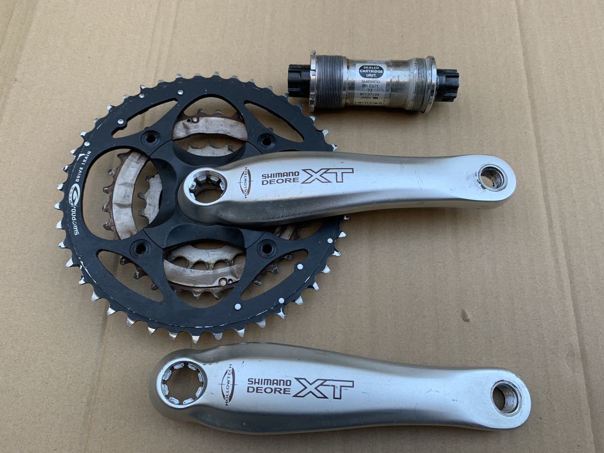 XT DEORE | SHIMANO 170mm Shimano シマノ Deore クランク - shimano 