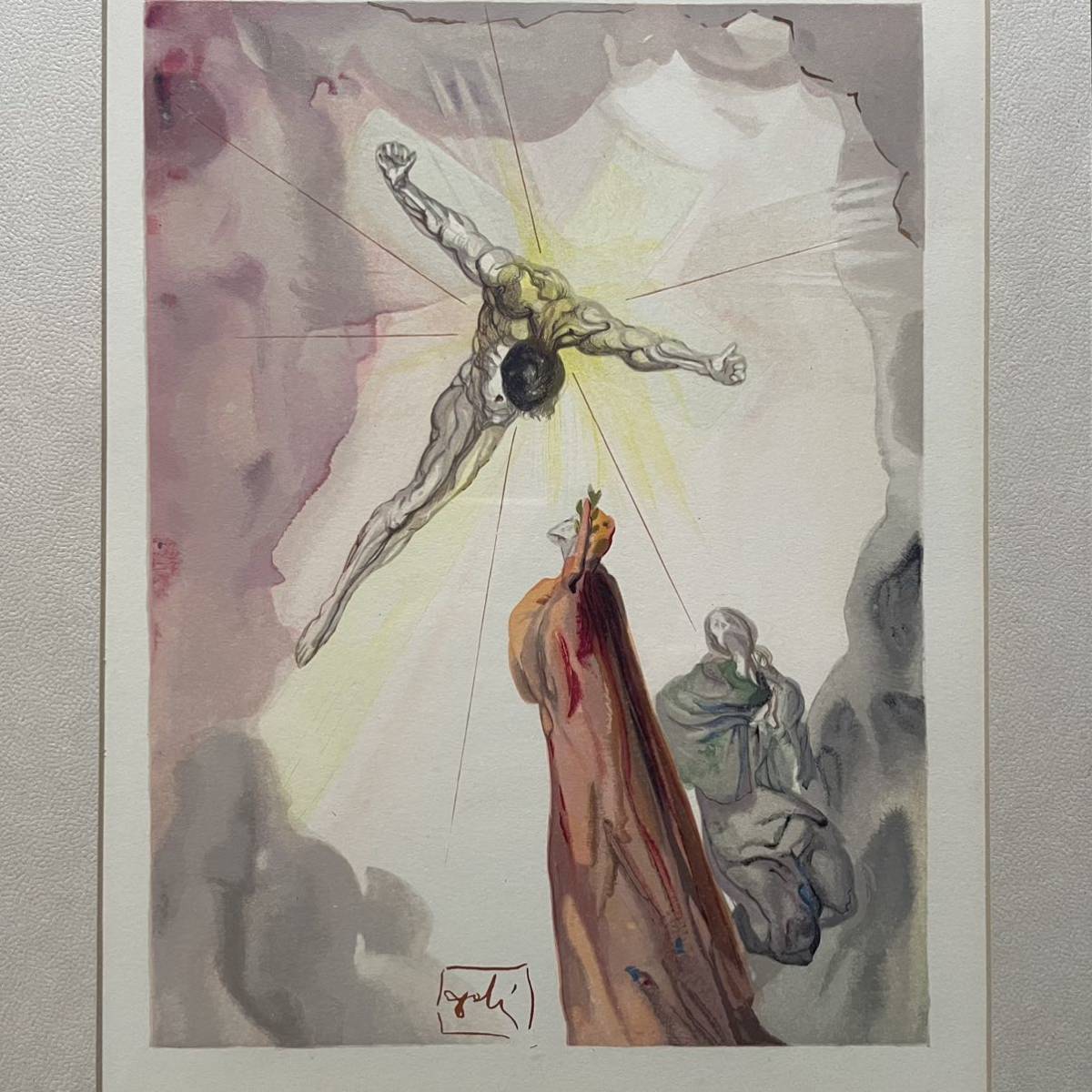 リトグラフ COME ダリ DIVINE ○サルバトール SALVADOR DALI 版画 DIE