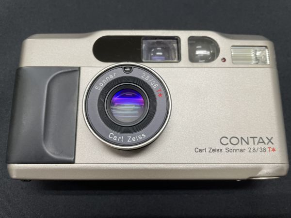 CONTAX T2 コンタックス シルバー コンパクトフィルムカメラ