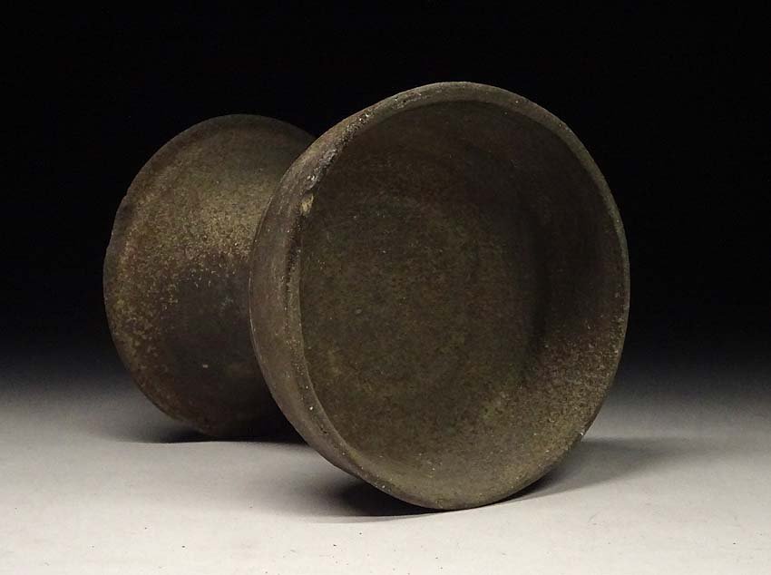 緑屋xi□ 時代物 須恵器 新羅 高坏 土器 発掘 i9/9-6376/29-