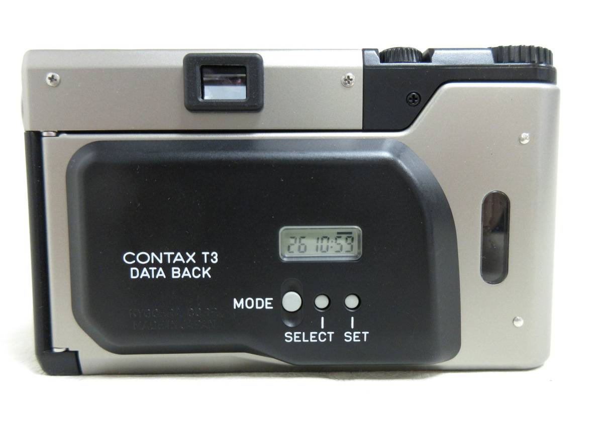 Sonnar Contax Silver T3 35mm f&frasl;2.8 Mint In Box] T3D T* Single Zeiss Top Compact Tested