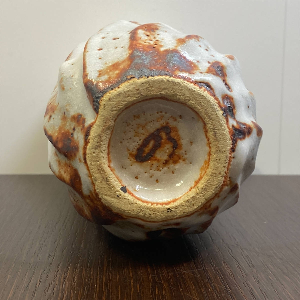 17166 高木典利 志野 平正窯 2点セット 花瓶 花入れ 花道具 花器 壺 共
