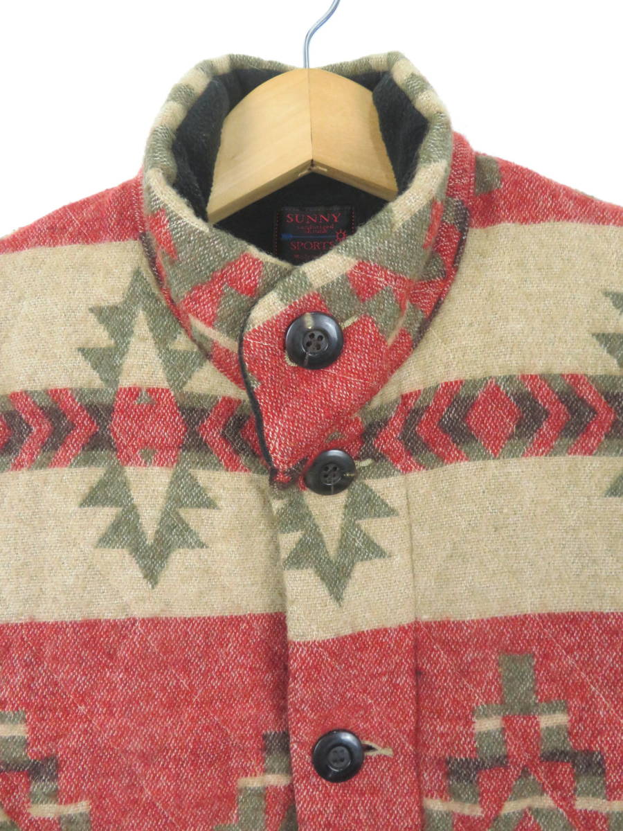 ネイティブ柄 USA製 サニースポーツ ウールリッチ ウール 中綿 ベスト Woolrich 2026年最新Yahoo!オークション -ウールリッチ Woolrichウールリッチ 90s ロング ネイティブの中古品 Sports ネイティブ柄中綿ベスト□サニースポーツ&frasl;ウール