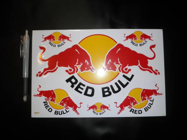 Red Bull レッドブルステッカーシート 3枚シール総数14枚 ステッカー デカール 売買されたオークション情報 Yahooの商品情報をアーカイブ公開 オークファン Aucfan Com