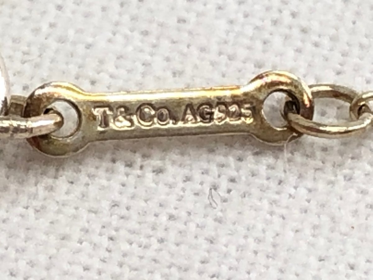 送料無料 1円～ TIFFANY&Co. ティファニー SV925 ラビングハート 