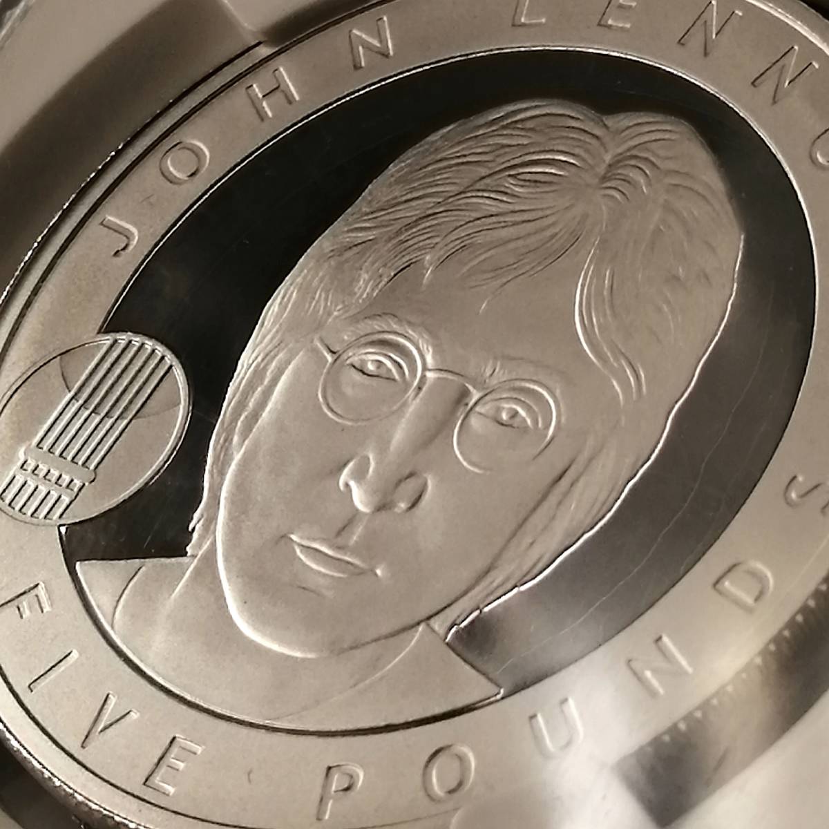 国内入手困難！最高鑑定PF70 英国王立造幣局ジョン・レノン カラー