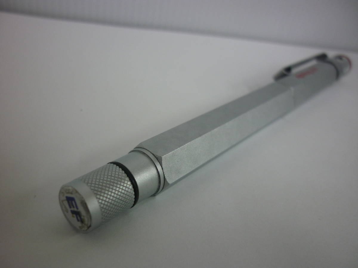 送料無料 文房具 rotring600 ロットリング600 万年筆 シルバー色 ペン