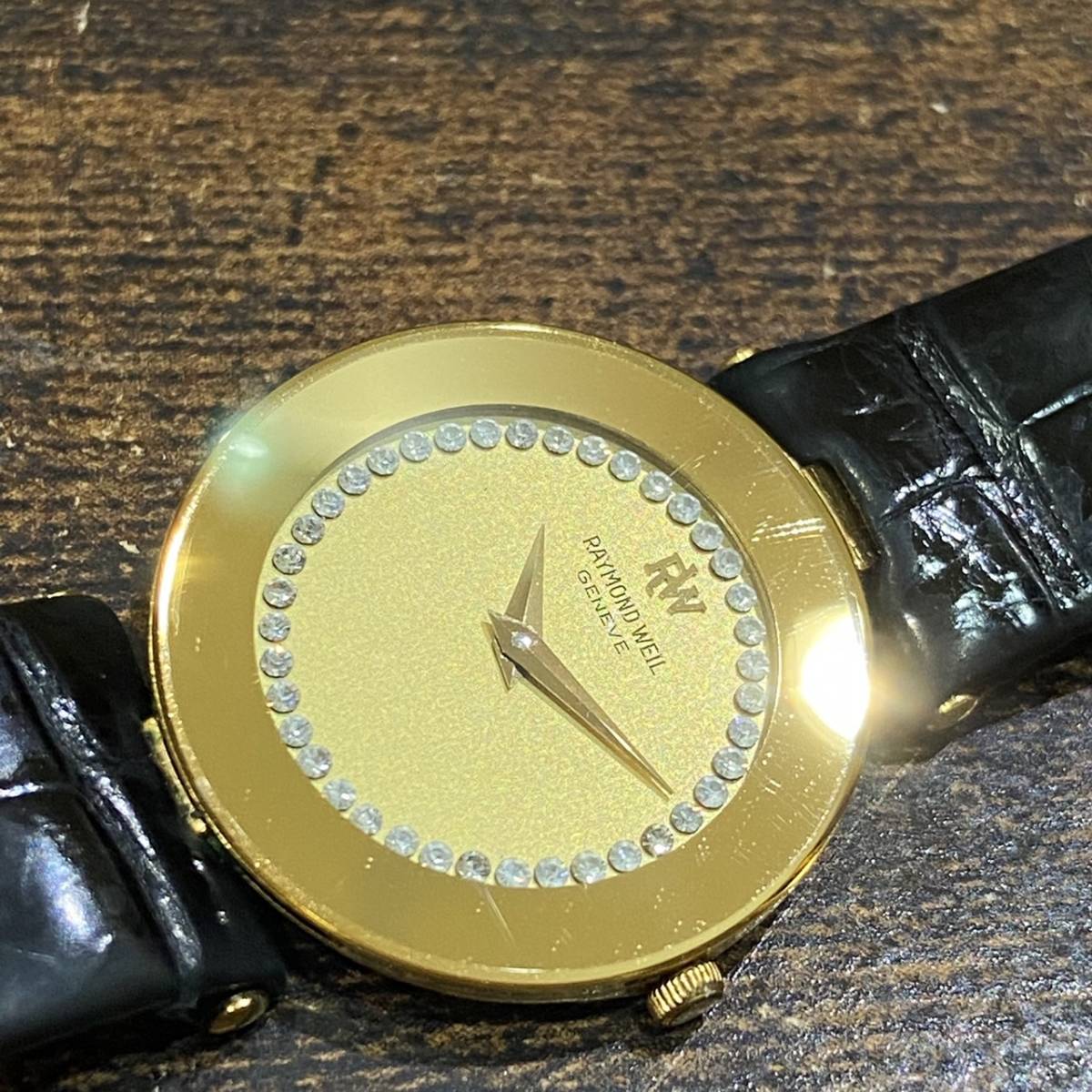 RAYMOND WEIL GENEVE レイモンドウィル ジュネーブ スイス製 127-2 18K