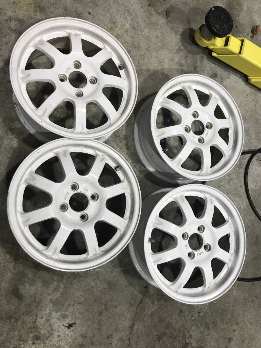 □希少♪ 鉄チン スカイライン ジャパン 純正ホイール旧車 加工鉄ちん 1円