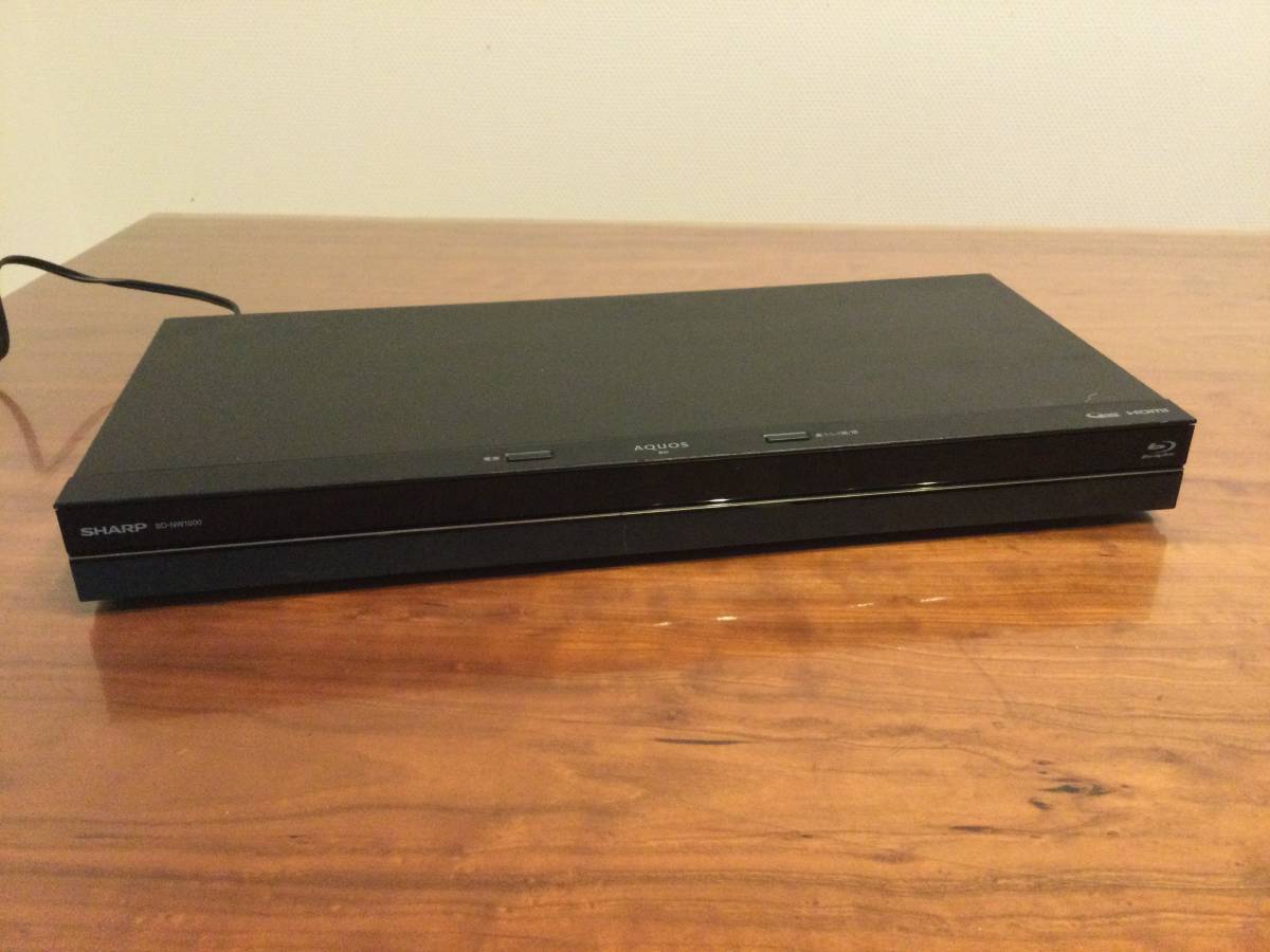 SHARP BD-NW1000ブルーレイディスクレコーダー2016年製 BD-NW1000