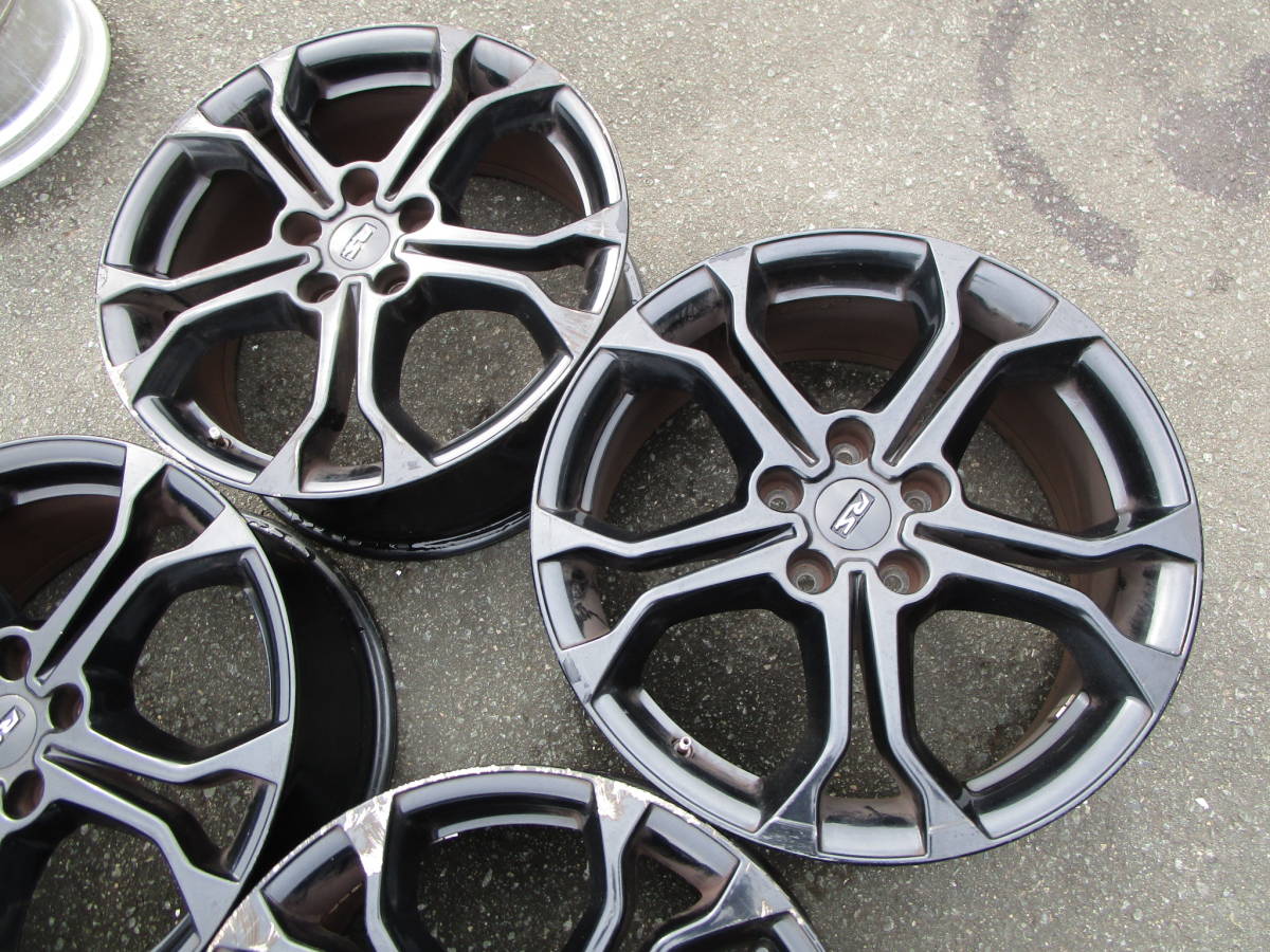 478】ルノー ルーテシア RS 純正 18インチ 7.5J +55 PCD114.3 ホイール4本
