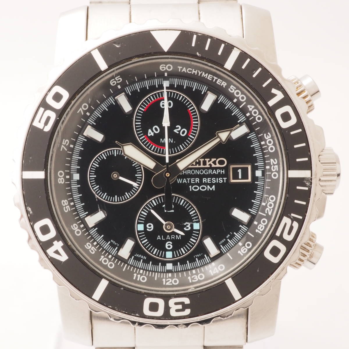 セイコー ダイバーズ クロノグラフ アラーム 7T62-0CV0 A0 SEIKO 