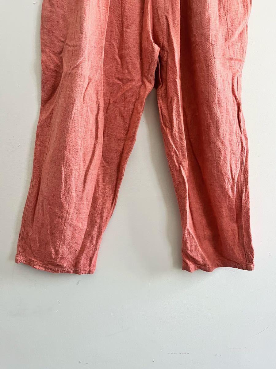ヂェン先生の日常着 バルーンパンツスリム サイズS ピンク ヂェン先生