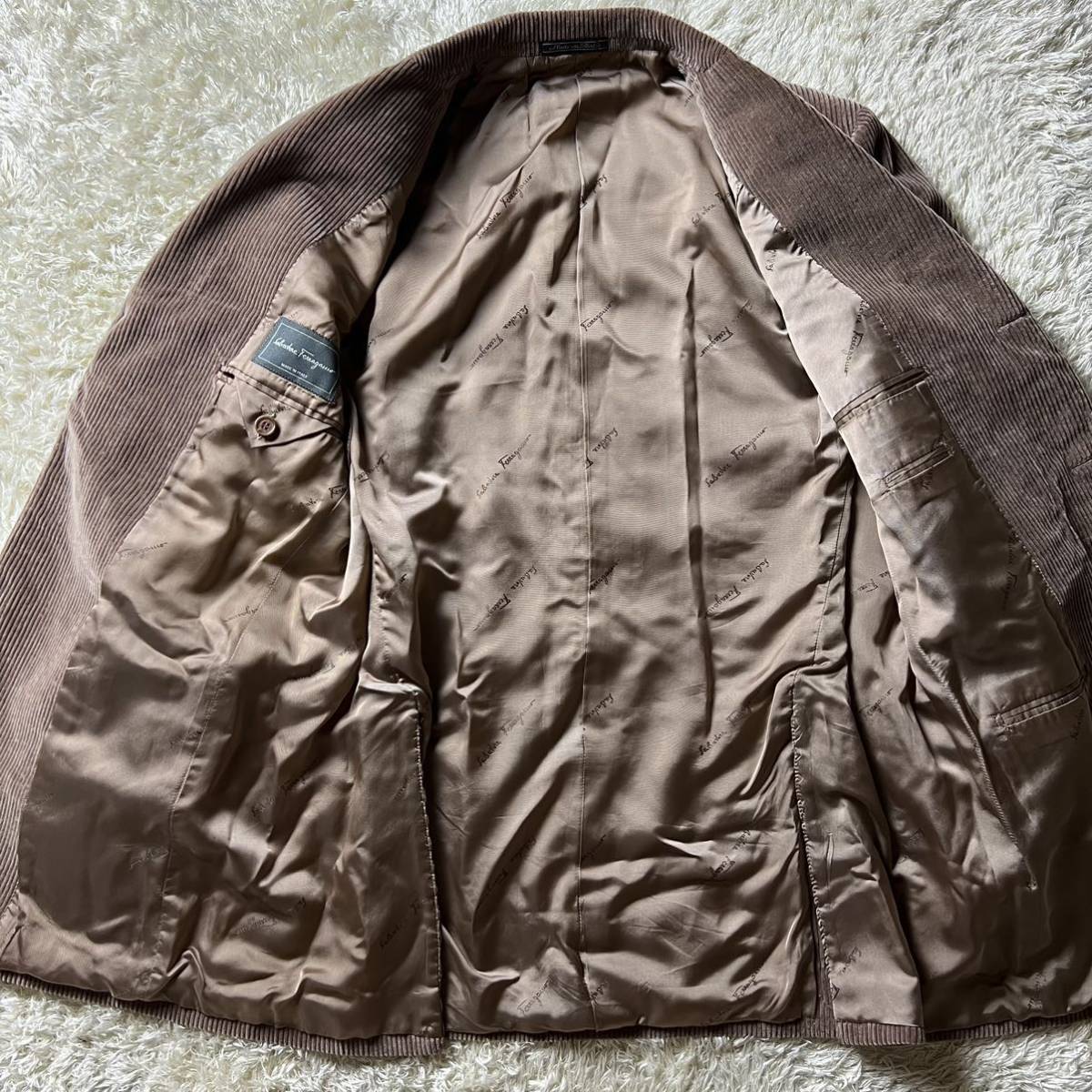 D08 定価20万以上 希少XL！！『フェラガモ Salvatore Ferragamo 