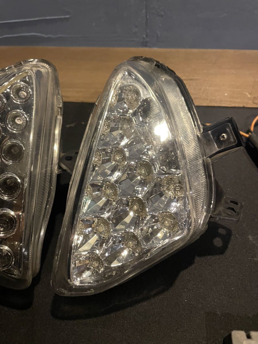 マジェスティ 4d9 sg20 LED サイド ウインカー 左右セット クリア 