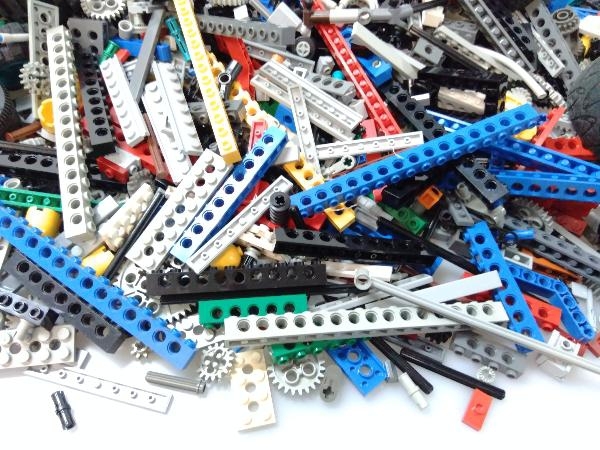 LEGO レゴ テクニック系 パーツ 4kg以上 大量 まとめ売り ※ピン ペグ 