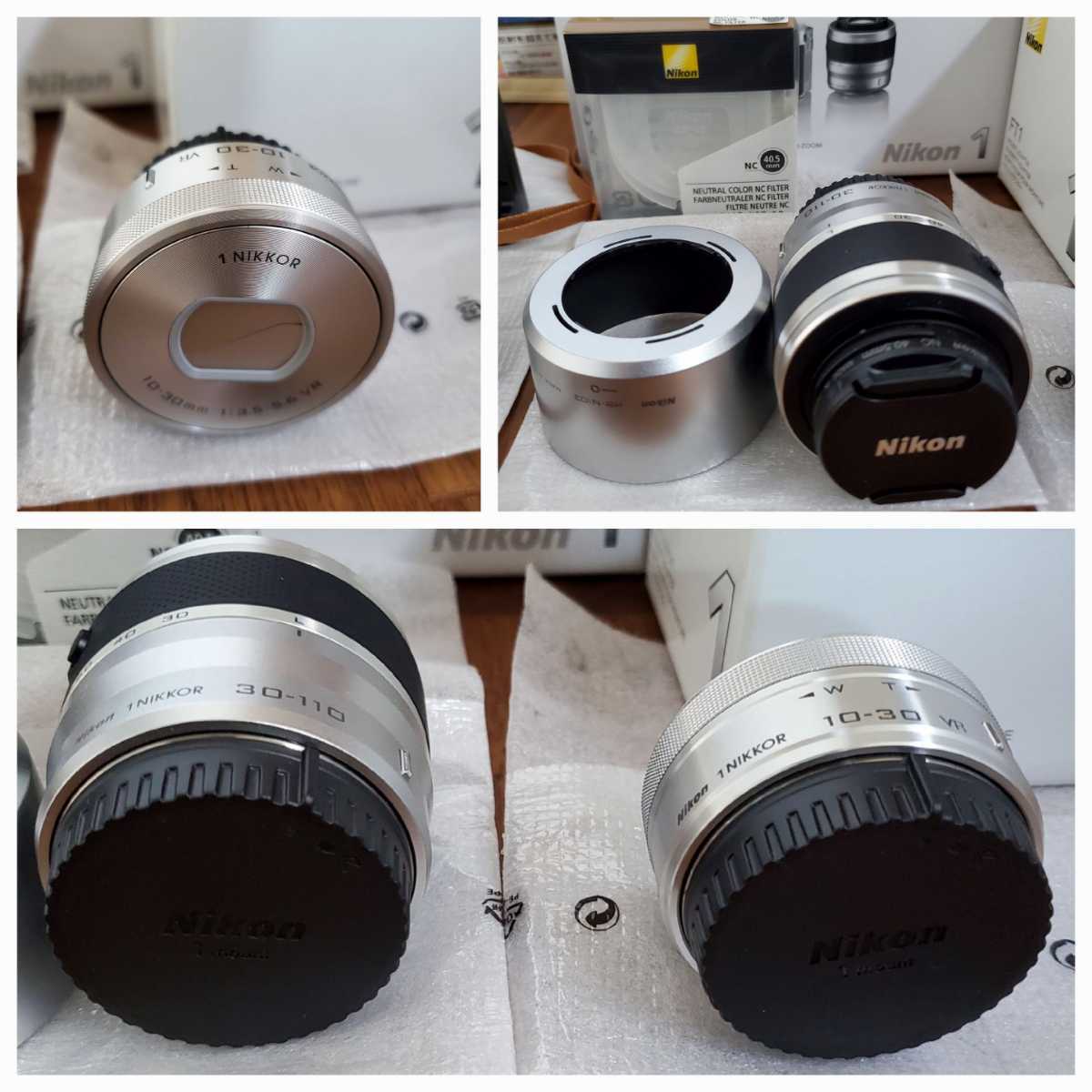 Nikon 1 ニコン J5 ダブルズーム レンズキット FT1 EN-EL24 CB-NH1 NC 
