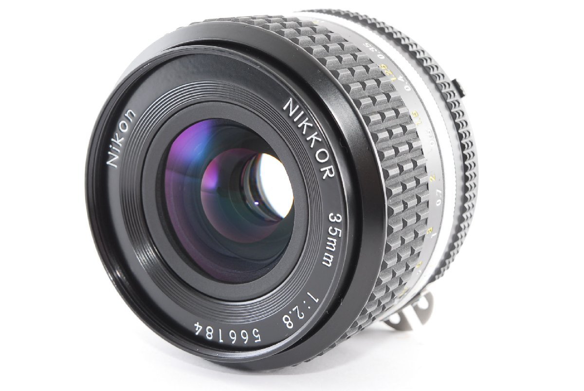 A良品】ニコン Nikon Ai-s Nikkor 35mm f/2.8 広角 単焦点レンズ F 