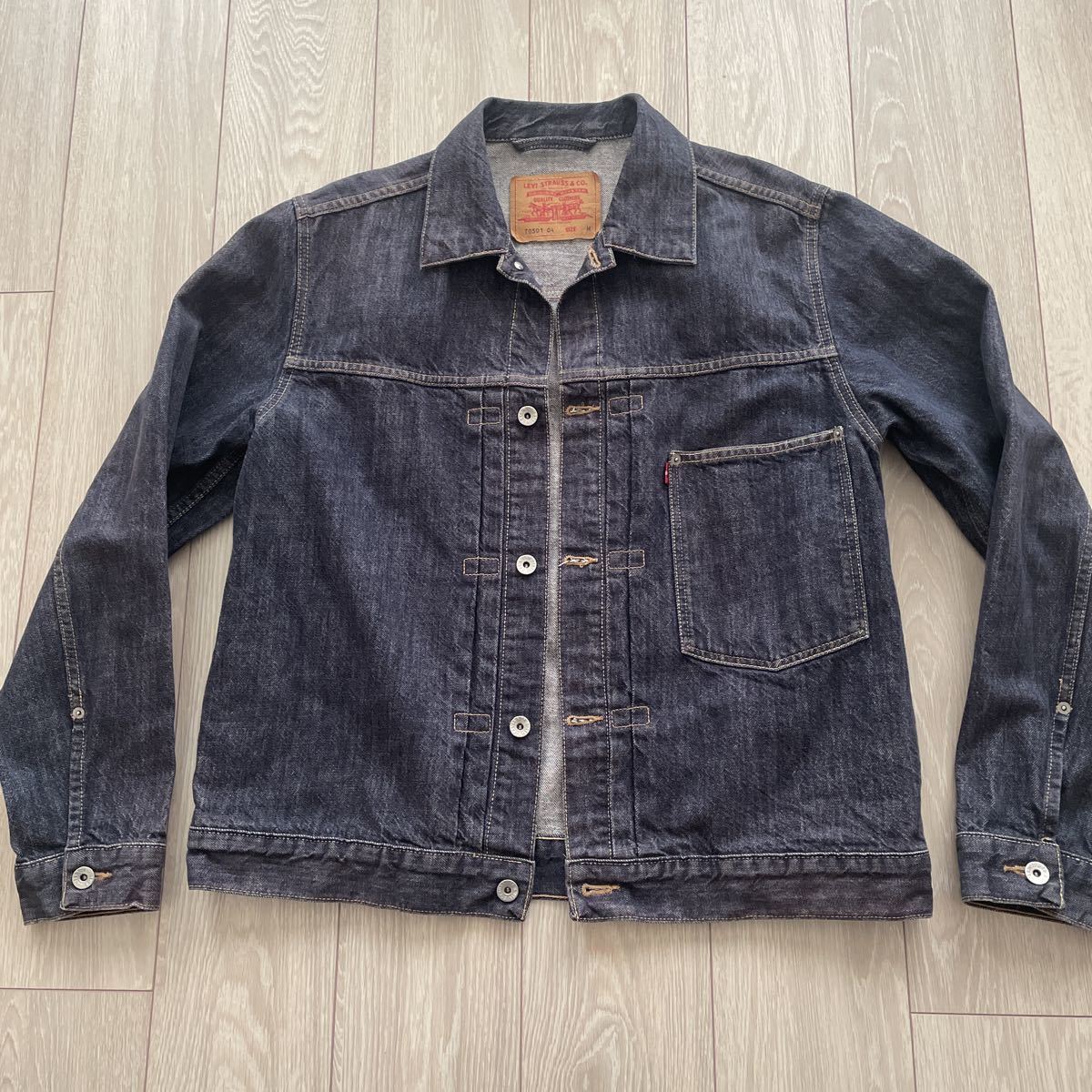  Levi&rsquo;s 70501 04 デニムジャケット サイズ M 1st ファースト EURO ユーロ リーバイス ジージャン Vintage(ジージャン)｜売買されたオークション情報、yahooの商品情報をアーカイブ公開 - オークフ 男性用