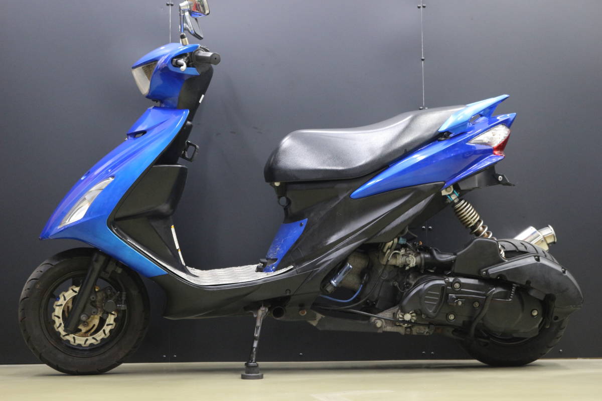 SUZUKI カスタム アドレスV125S(CF4MA)改 リアライズ ロンホイ ブルー 