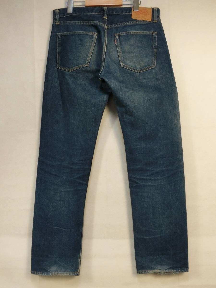 色落ち抜群 ひげ 旧ドゥニーム Denime KYOTO 京都モデル デニム 