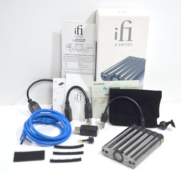  元箱付 iFi audio xDSD ヘッドホンアンプ(ヘッドフォンアンプ)｜売買されたオークション情報、yahooの商品情報をアーカイブ公開 - オークファン ヘッドフォンアンプ