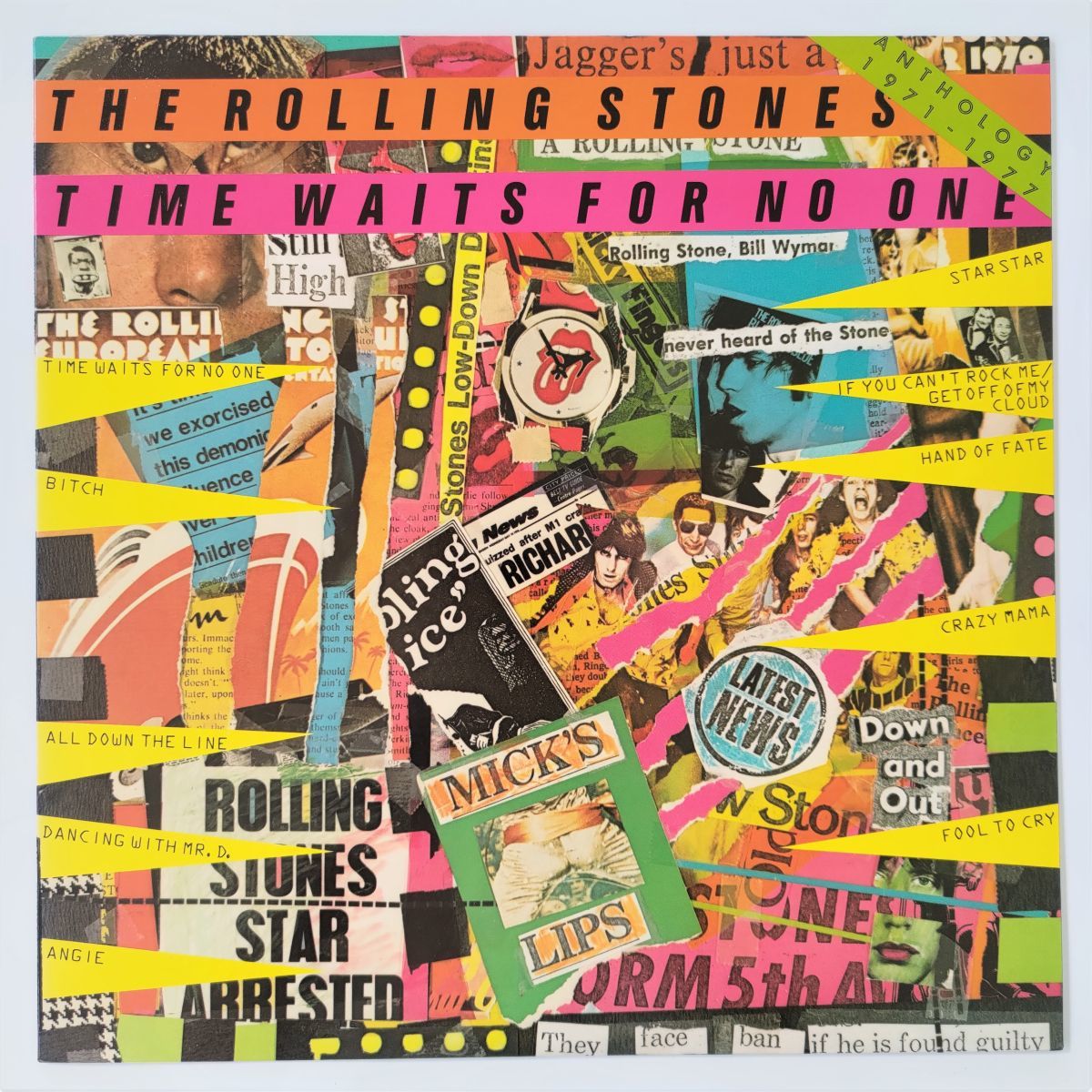 国内盤】1円 良盤 歌詞カード付 The Rolling Stones ローリング