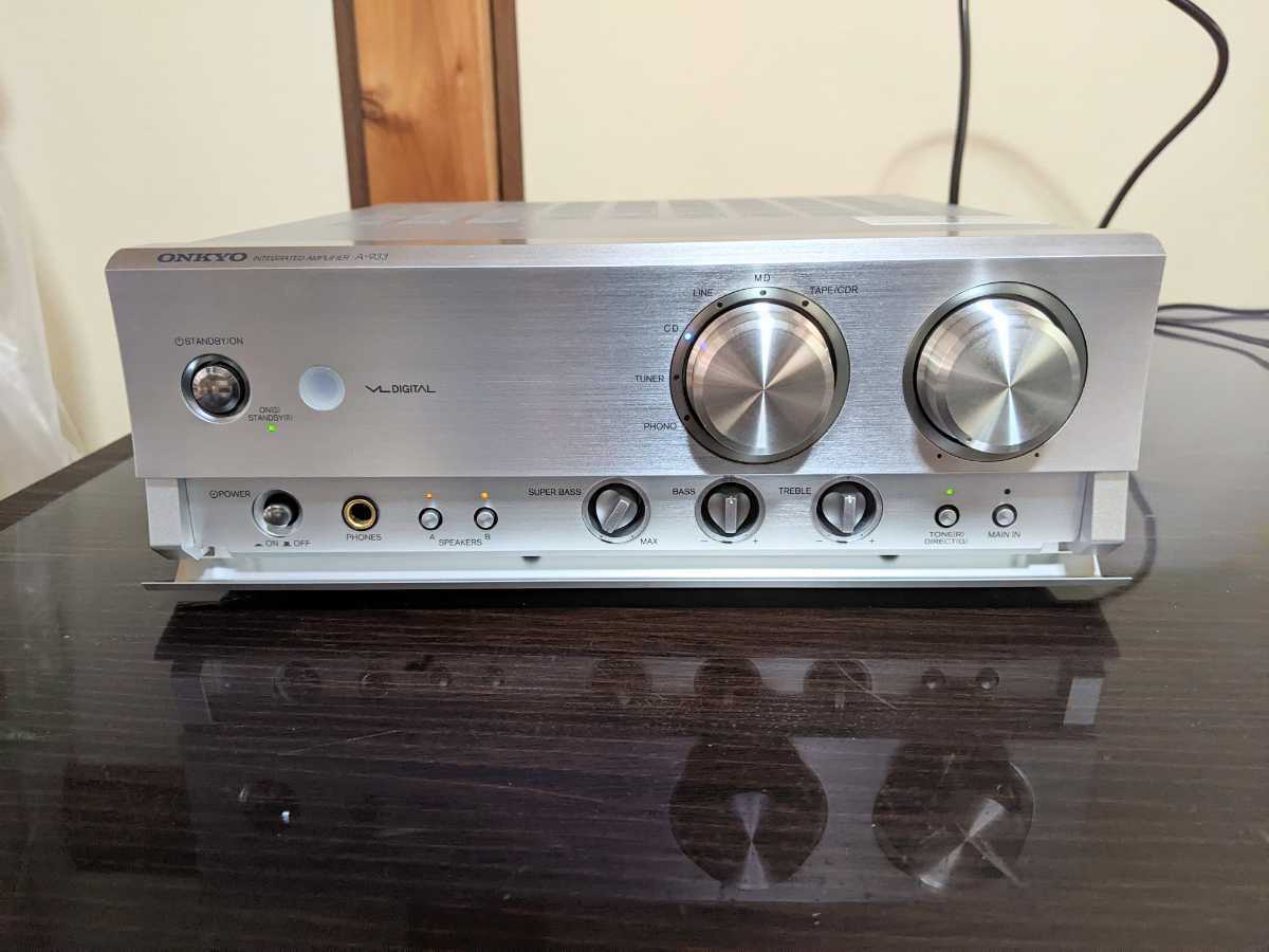 ONKYO INTEC275 プリメインアンプ 200W+200W A-933(S) シルバー ONKYO