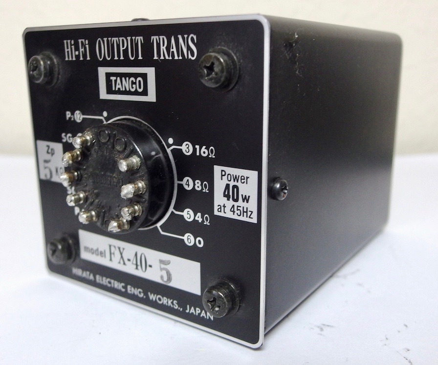中古品：TANGO プッシィプル出力トランス FX-40-5 1個 FX-40-5 - TANGO