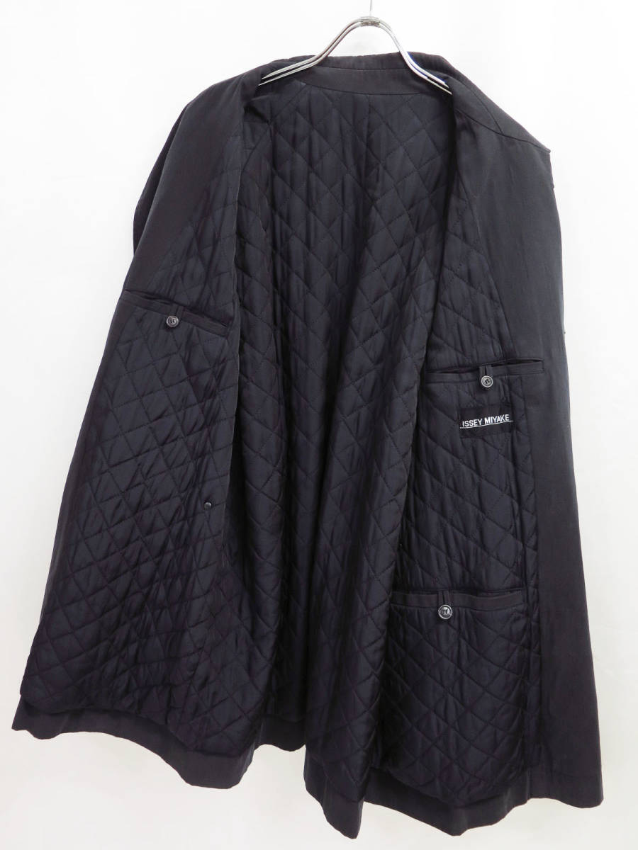 1992 ISSEY MIYAKE MEN OVERSIZED BALMACAAN COAT VINTAGE 90S
