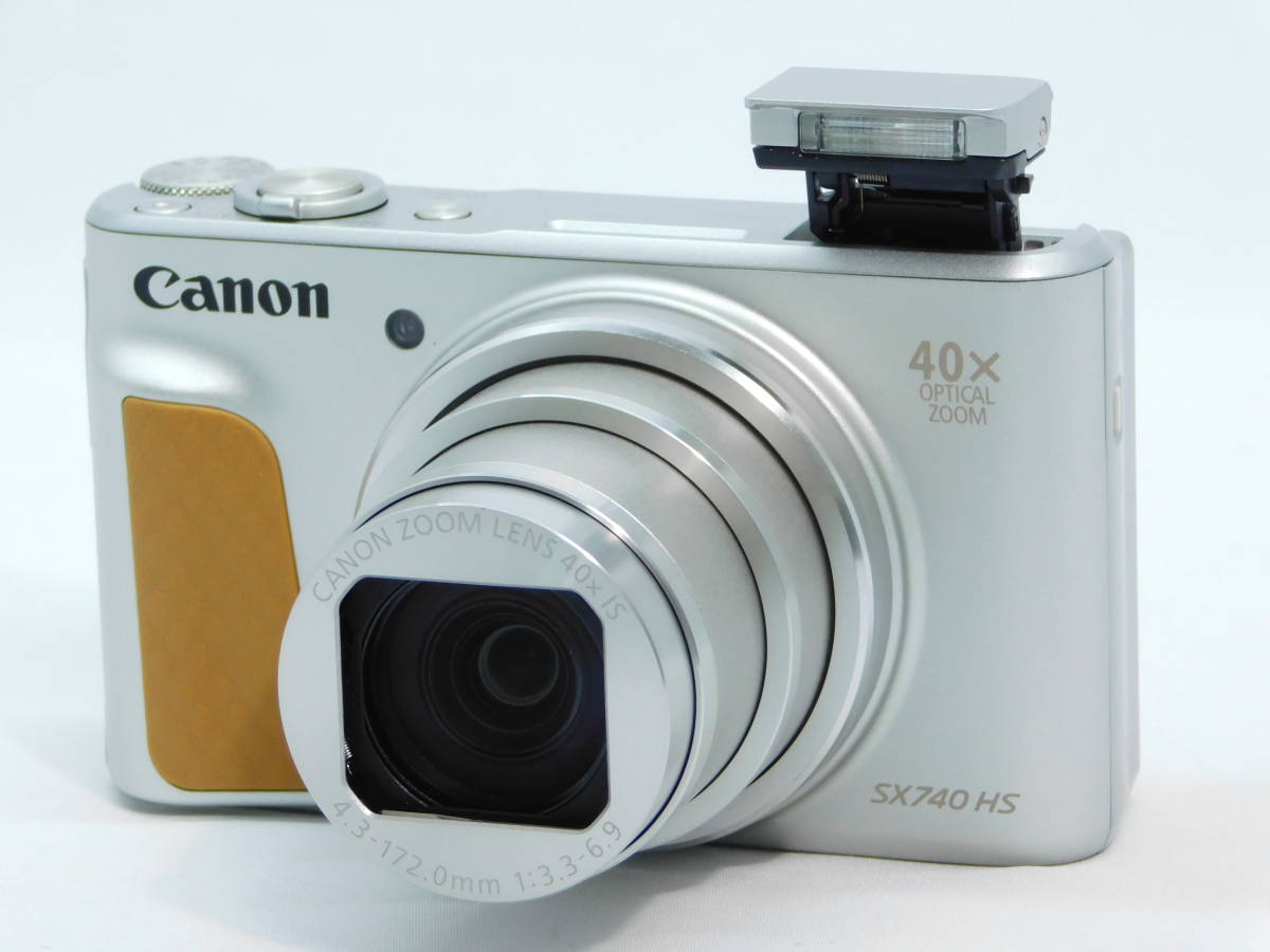 6782 □極上品□ Canon PowerShot SX740 HS シルバー キヤノン ☆付属 