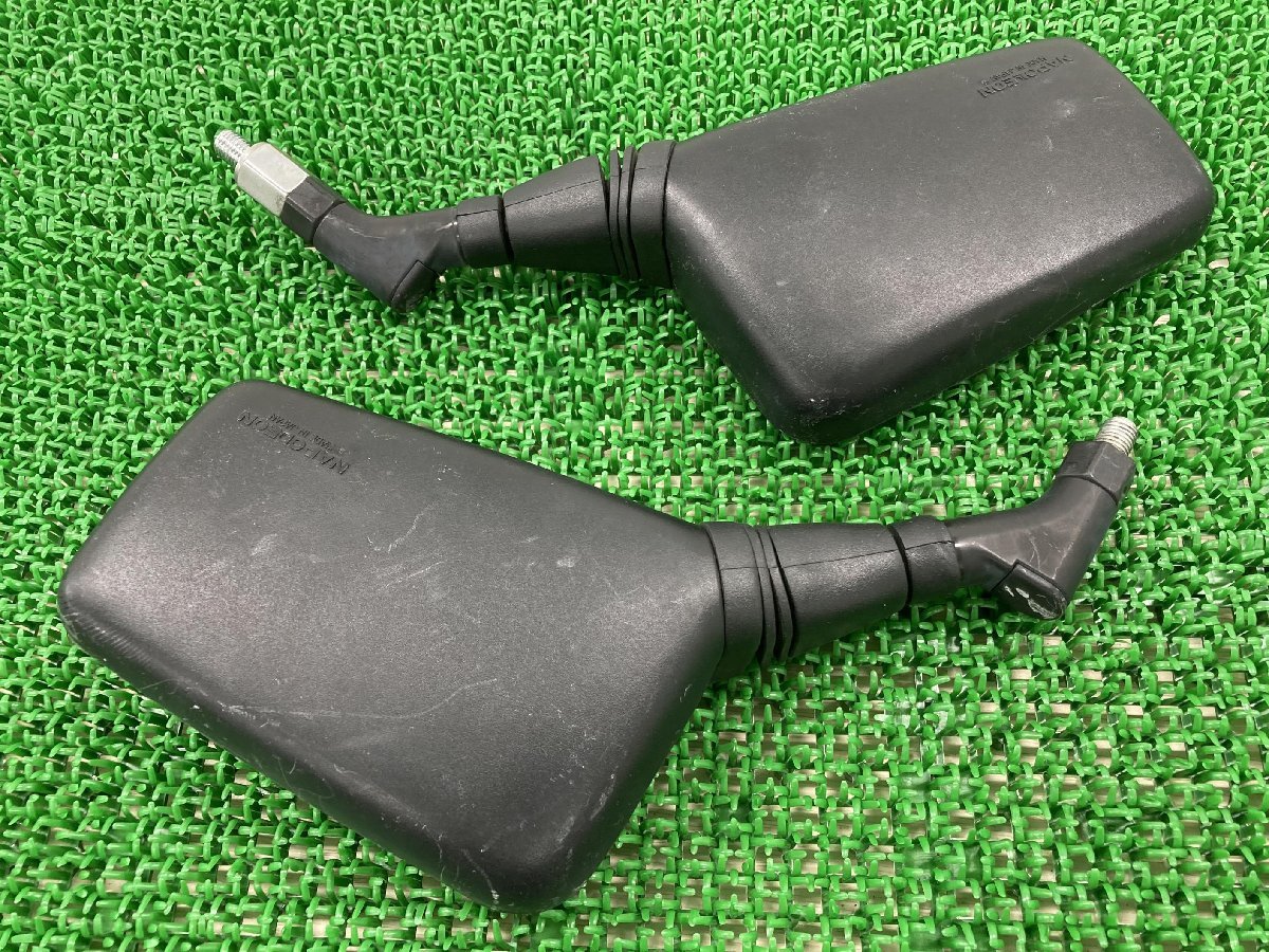 ナポレオン製CBX400F ミラー 左右 社外 中古 バイク 部品 NC07 クロス2 AJ10 正10mm 割れ欠け無し 品薄 ミラー CBX400F 社外 CBX 片側 クロスミラー